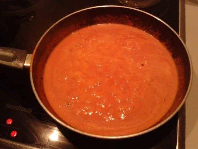 Rezept: Spaghetti arrabiata Bild Nr. 2 Spaghetti arrabiata - Rezept - Bild Nr. 2