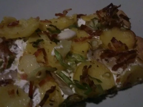 Kartoffel- Flammkuchen vom Grill oder Ofen - Rezept - Bild Nr. 3