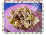 Salat: Hirsesalat mit Apfel und Sultaninen - Rezept