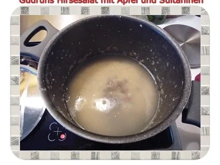 Salat: Hirsesalat mit Apfel und Sultaninen - Rezept - Bild Nr. 5