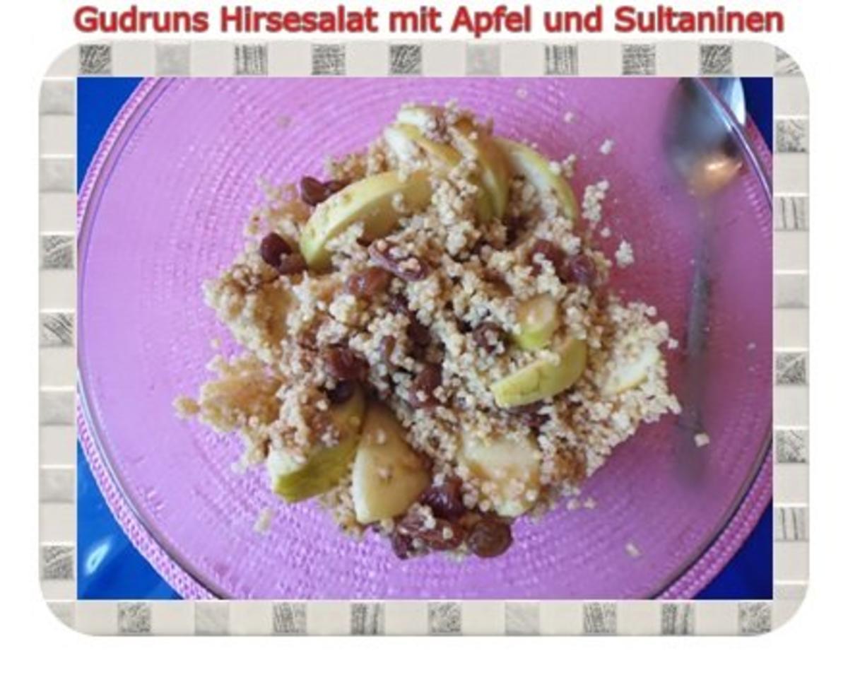 Salat: Hirsesalat mit Apfel und Sultaninen - Rezept - Bild Nr. 10