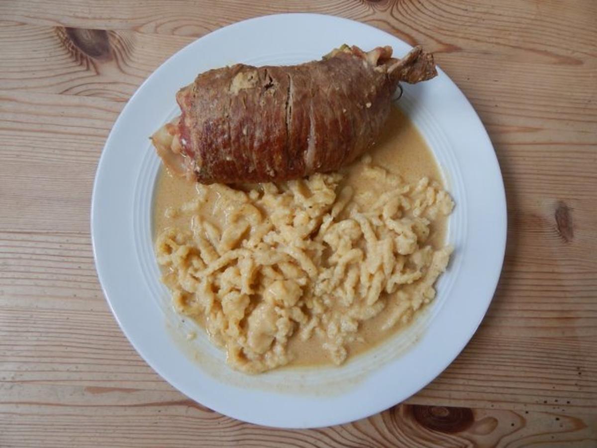 Rinderroulade mit selbstgemachten Spätzle - Rezept - Bild Nr. 6