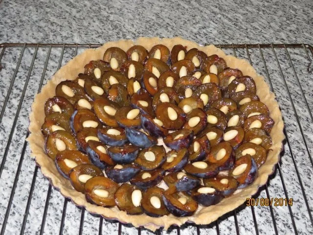 Rezept: Zwetschgen-Mandel-Tarte Zwetschgen-Mandel-Tarte - Rezept