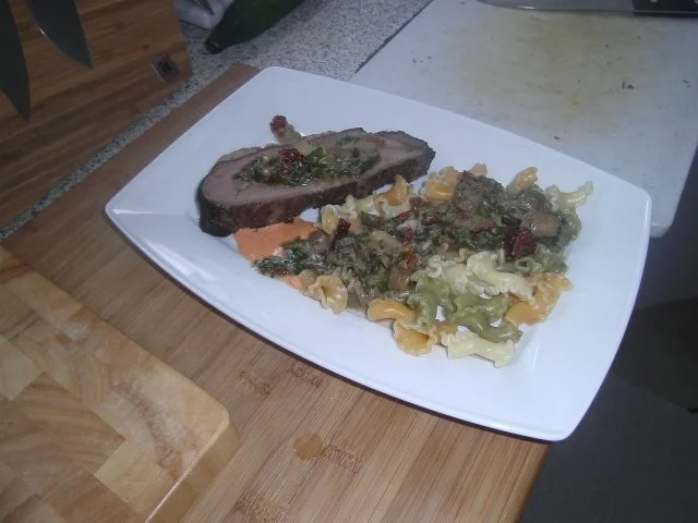 Flanksteak NT gefüllt mit einer Putenfarce - Rezept - Bild Nr. 10