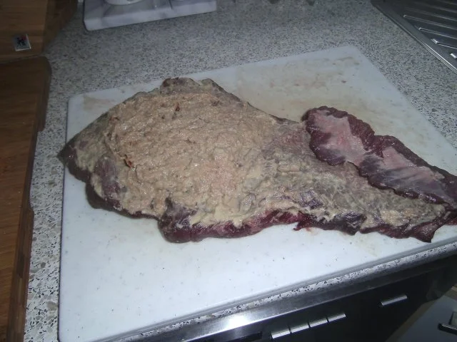 Flanksteak NT gefüllt mit einer Putenfarce - Rezept - Bild Nr. 3