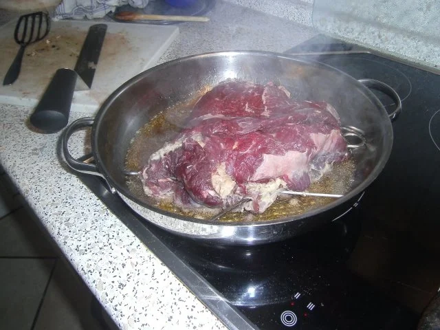 Flanksteak NT gefüllt mit einer Putenfarce - Rezept - Bild Nr. 4