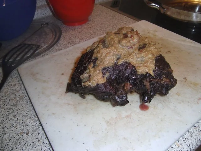 Flanksteak NT gefüllt mit einer Putenfarce - Rezept - Bild Nr. 6