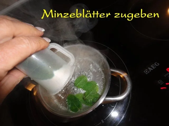 After Eight Melonen Creme mit Minze - Rezept - Bild Nr. 4