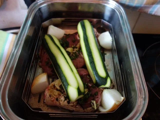 Lammschlögel (-keule) geschmort - Rezept - Bild Nr. 15