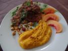 Kürbis -Nektarien -Püree mit Lammsteaks - Rezept