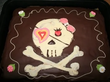 Rezept: Blechkuchen für den Kindergeburtstag, Marmorkuchen Bild Nr. 2 Blechkuchen für den Kindergeburtstag, Marmorkuchen - Rezept - Bild Nr. 2