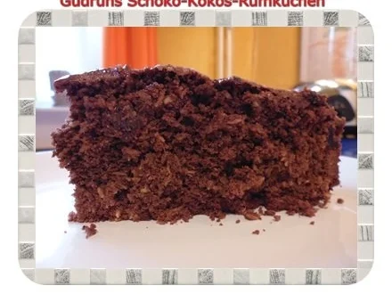 Rezept: Kuchen: Schoko-Kokos-Rumkuchen Kuchen: Schoko-Kokos-Rumkuchen - Rezept