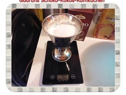 Rezept: Kuchen: Schoko-Kokos-Rumkuchen Bild Nr. 3 Kuchen: Schoko-Kokos-Rumkuchen - Rezept - Bild Nr. 3