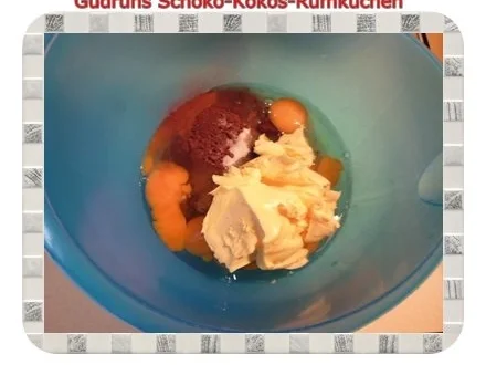 Rezept: Kuchen: Schoko-Kokos-Rumkuchen Bild Nr. 5 Kuchen: Schoko-Kokos-Rumkuchen - Rezept - Bild Nr. 5