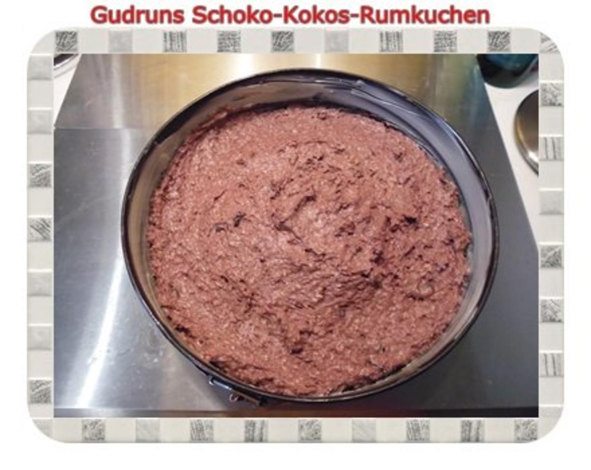 Kuchen: Schoko-Kokos-Rumkuchen - Rezept - Bild Nr. 13