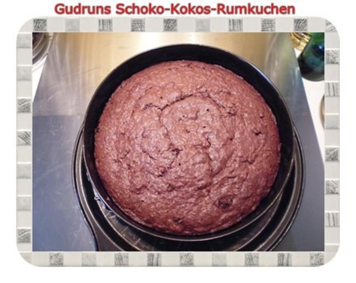 Kuchen: Schoko-Kokos-Rumkuchen - Rezept - Bild Nr. 15