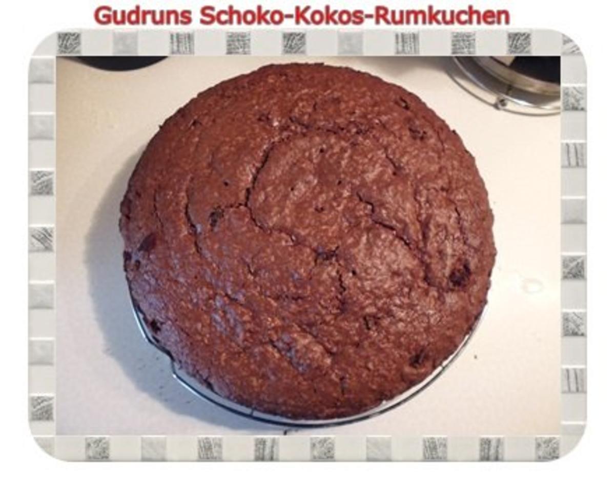 Kuchen: Schoko-Kokos-Rumkuchen - Rezept - Bild Nr. 16