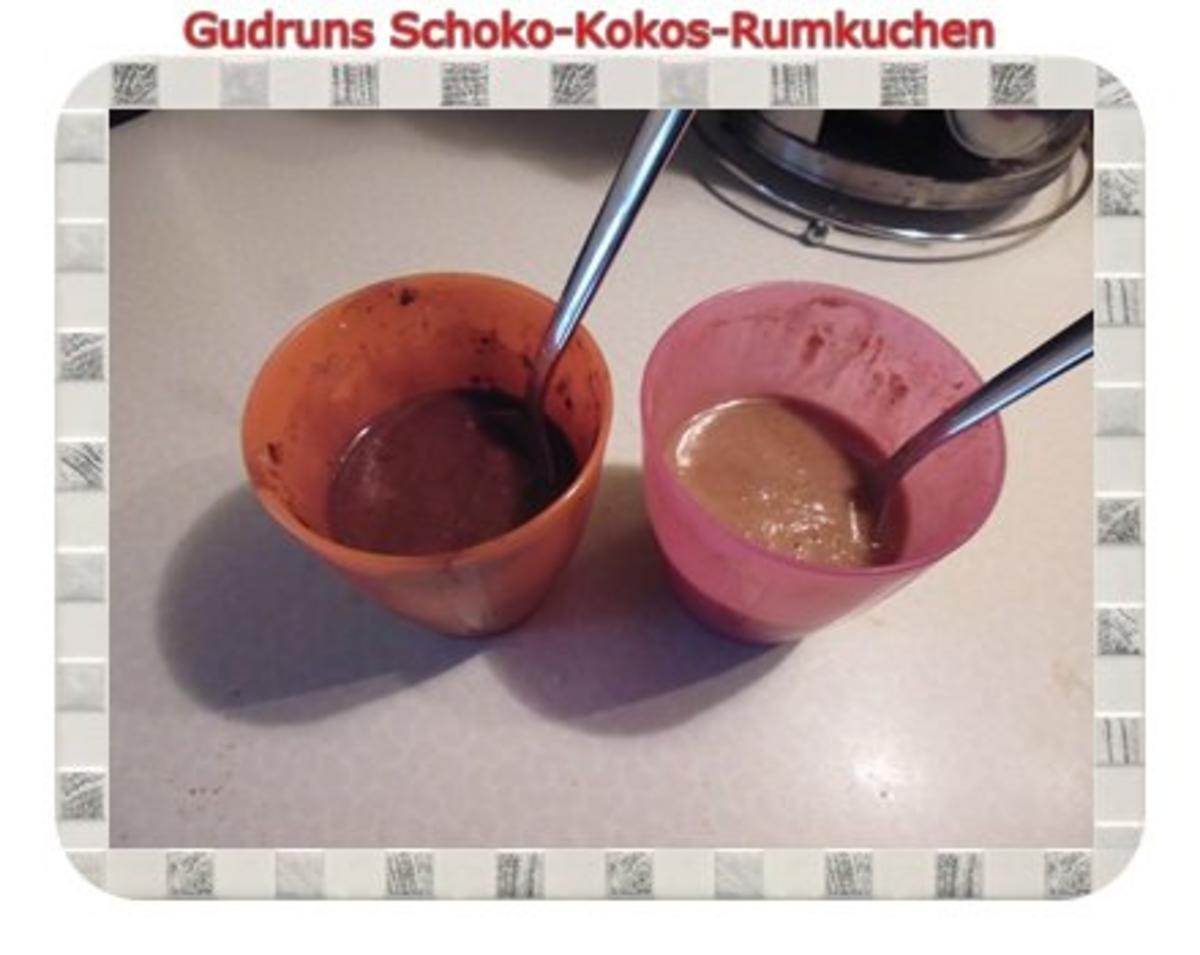 Kuchen: Schoko-Kokos-Rumkuchen - Rezept - Bild Nr. 18