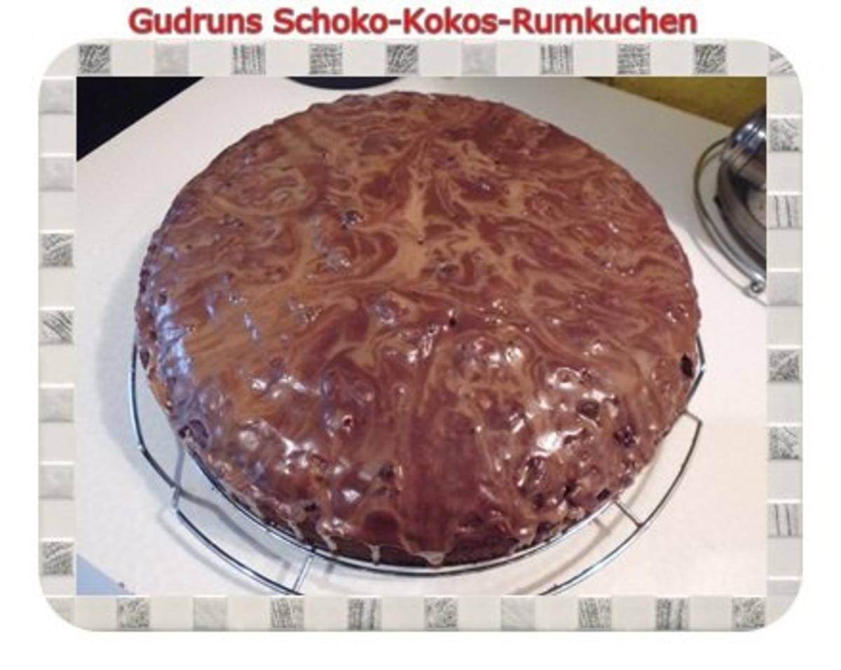 Kuchen: Schoko-Kokos-Rumkuchen - Rezept - Bild Nr. 20