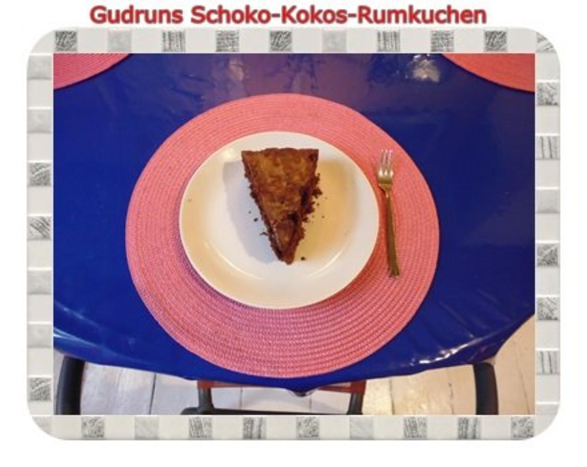 Kuchen: Schoko-Kokos-Rumkuchen - Rezept - Bild Nr. 21