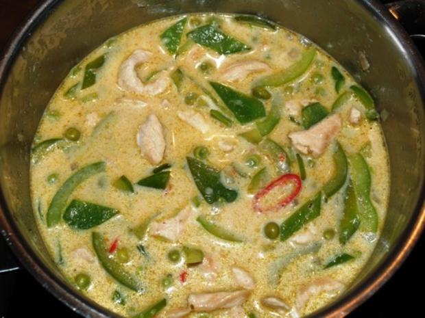 Grünes Hähnchen- Curry - Rezept mit Bild - kochbar.de