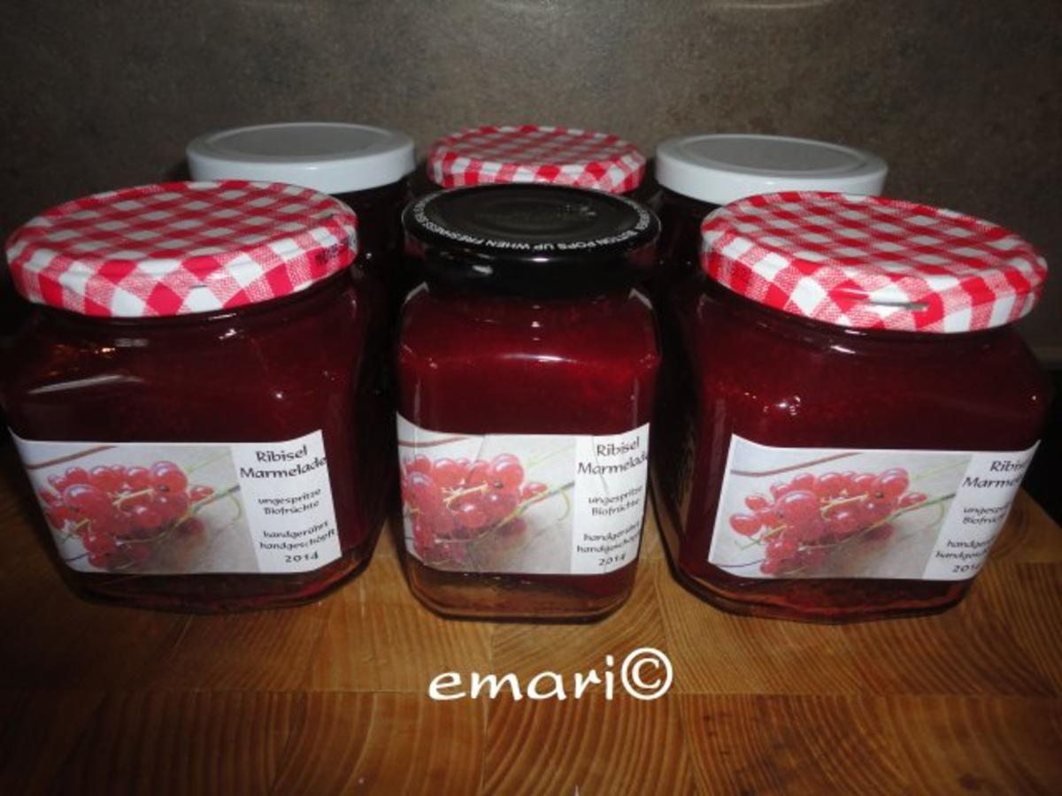 Ribisel Marmelade spezial - Rezept mit Bild - kochbar.de