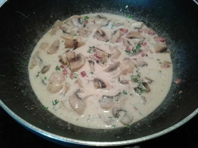 Hähnchenbrust mit frischen Pilzen (Low Carb) - Rezept - Bild Nr. 3