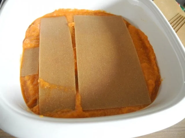 Rezept: Vollkorn - Lasagne mit püriertem Gemüse Bild Nr. 9 Vollkorn - Lasagne mit püriertem Gemüse - Rezept - Bild Nr. 9