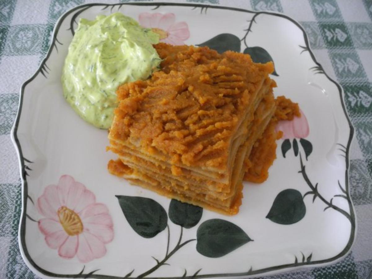 Bilder für Vollkorn - Lasagne mit püriertem Gemüse - Rezept