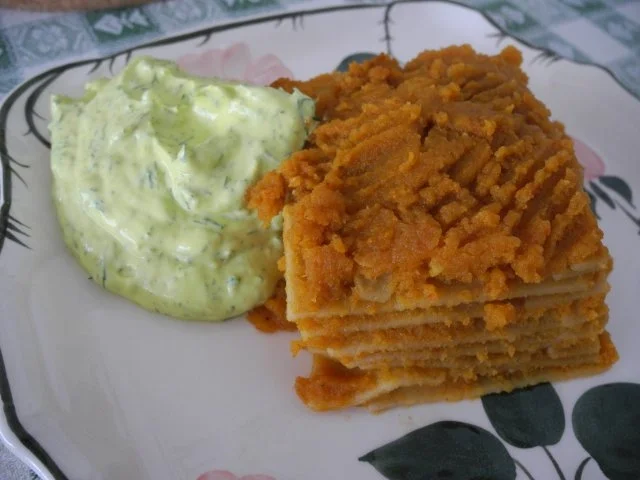 Rezept: Vollkorn - Lasagne mit püriertem Gemüse Bild Nr. 2 Vollkorn - Lasagne mit püriertem Gemüse - Rezept - Bild Nr. 2