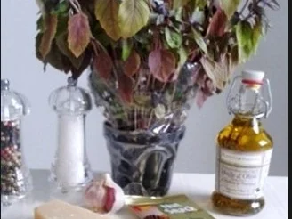 Selbstgemachtes Basilikum pesto auf Bandnudeln mit Tomaten - Rezept - Bild Nr. 4