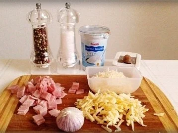 Tortellini  in feiner  Schinken-Käsesauce - Rezept - Bild Nr. 7