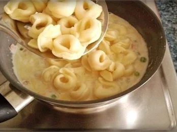 Tortellini  in feiner  Schinken-Käsesauce - Rezept - Bild Nr. 19
