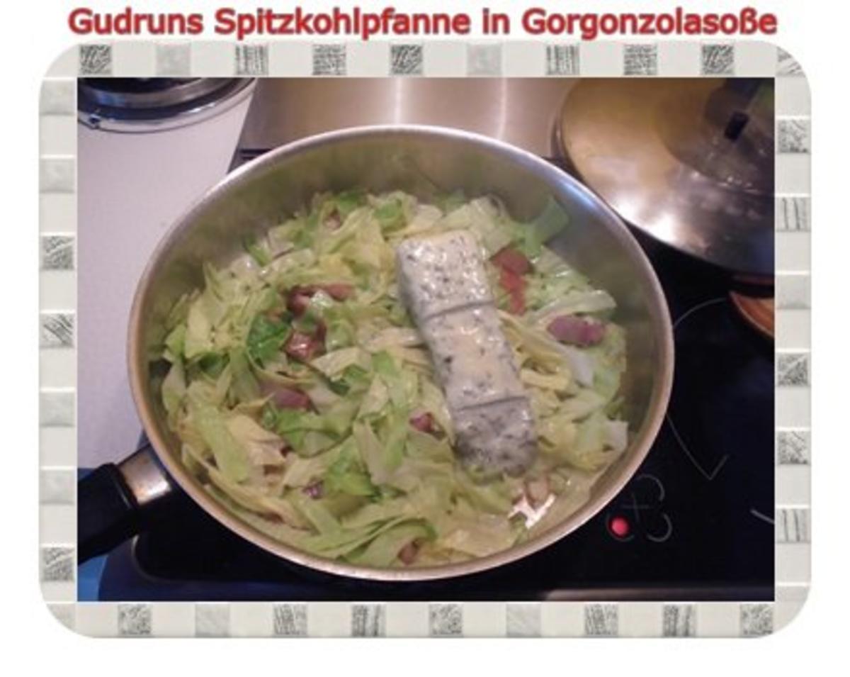 Gemüse: Spitzkohlpfanne in Gorgonzolasoße - Rezept - Bild Nr. 9