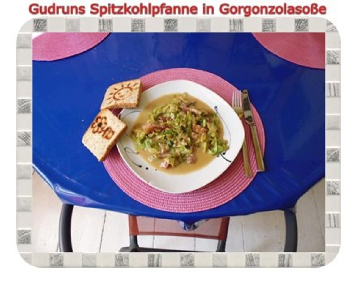 Gemüse: Spitzkohlpfanne in Gorgonzolasoße - Rezept - Bild Nr. 11