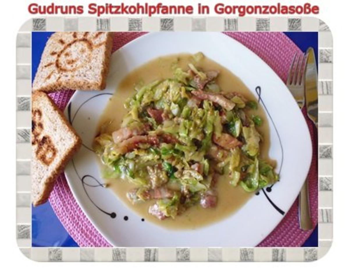 Gemüse: Spitzkohlpfanne in Gorgonzolasoße - Rezept - Bild Nr. 12