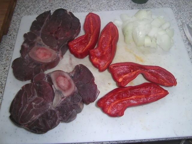 geschmorte - in Rotwein marinierte - Rinderbeinscheibe - Rezept - Bild Nr. 2