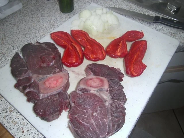 geschmorte - in Rotwein marinierte - Rinderbeinscheibe - Rezept - Bild Nr. 3