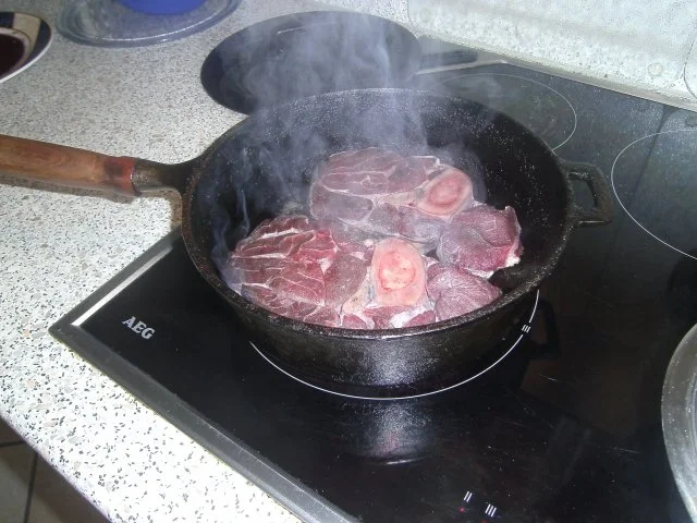 geschmorte - in Rotwein marinierte - Rinderbeinscheibe - Rezept - Bild Nr. 4