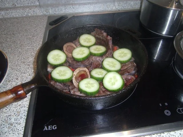 geschmorte - in Rotwein marinierte - Rinderbeinscheibe - Rezept - Bild Nr. 8