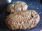 Brot: Dinkel-Roggen-Vollkornbort - Rezept