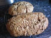 Brot: Dinkel-Roggen-Vollkornbort - Rezept