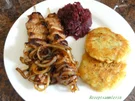 Rezept: Fleisch: SCHNITZELSPIESSE Fleisch: SCHNITZELSPIESSE - Rezept