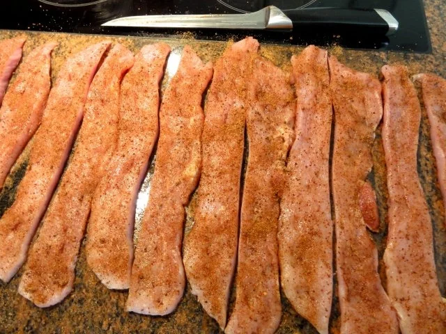 Fleisch:   SCHNITZELSPIESSE - Rezept - Bild Nr. 3