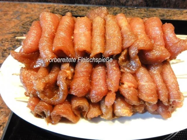 Fleisch:   SCHNITZELSPIESSE - Rezept - Bild Nr. 5