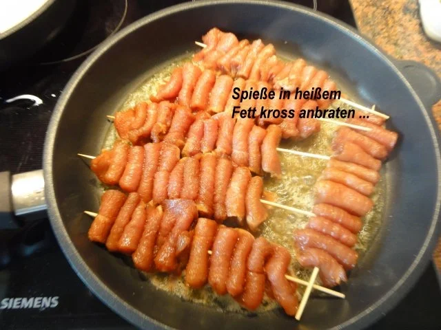 Fleisch:   SCHNITZELSPIESSE - Rezept - Bild Nr. 8
