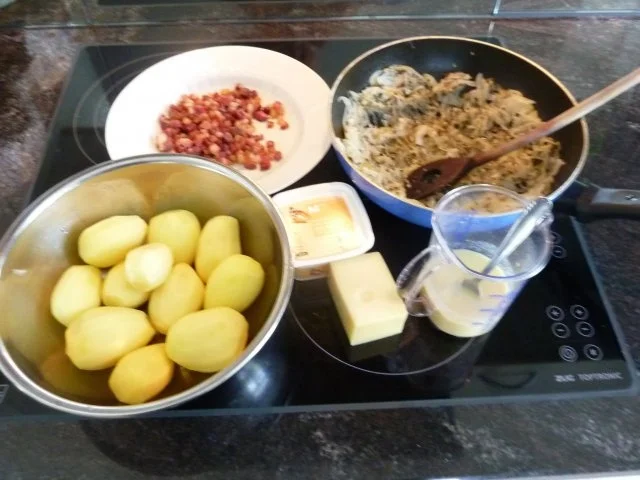 Rezept: Kartoffeln Gratin nach Bauernart Kartoffeln Gratin nach Bauernart - Rezept