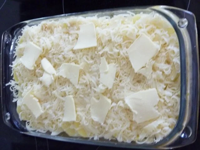 Rezept: Kartoffeln Gratin nach Bauernart Bild Nr. 2 Kartoffeln Gratin nach Bauernart - Rezept - Bild Nr. 2