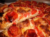 Rezept: Pizza: Tomaten-Käse-Pizza Pizza: Tomaten-Käse-Pizza - Rezept