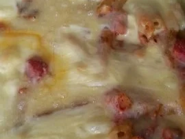 käsiger Nudel-Hack-Auflauf - Rezept